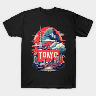Tokyo Japan Signature Vintage T-Shirt
